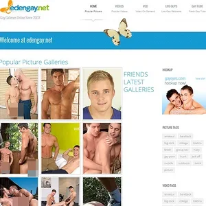 EdenGay 网站截图