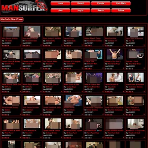 ManSurfer 网站截图
