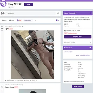 GayNSFW 网站截图