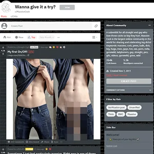 MassiveCock 网站截图
