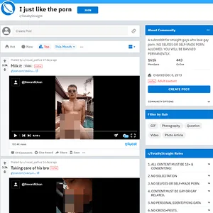 TotallyStraight 网站截图