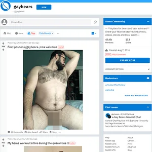 GayBears 网站截图