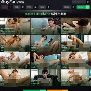 BoyFun 网站截图