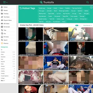 Thumbzilla 网站截图