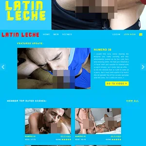 LatinLeche 网站截图