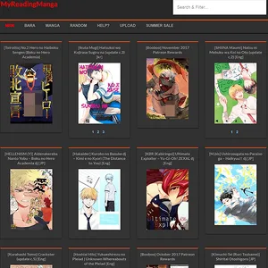 MyReadingManga 网站截图