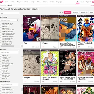 Simply-Hentai 网站截图