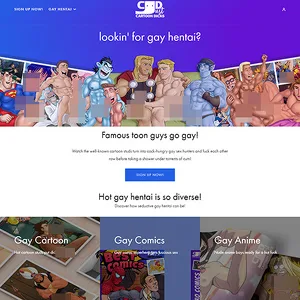 JustCartoonDicks 网站截图