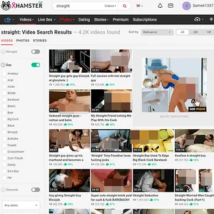 xHamster 网站截图
