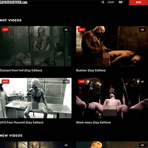 GayHorrorPorn 网站截图