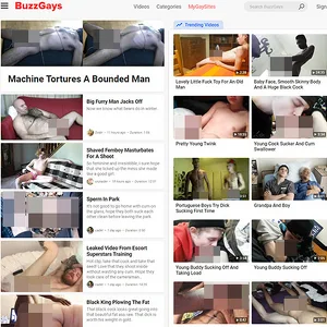 BuzzGays 网站截图