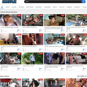 SissyFlix 网站截图