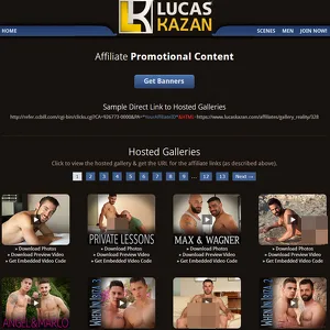 LucasKazan 网站截图
